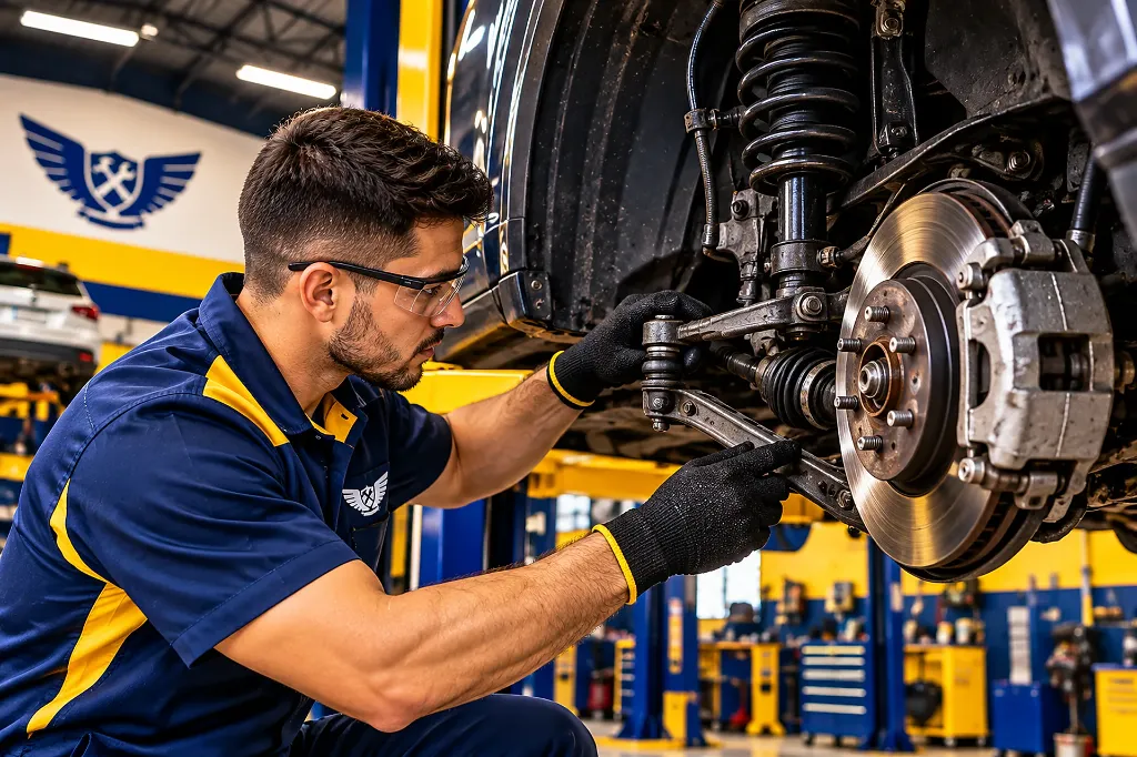 Suspensão e direção automotiva